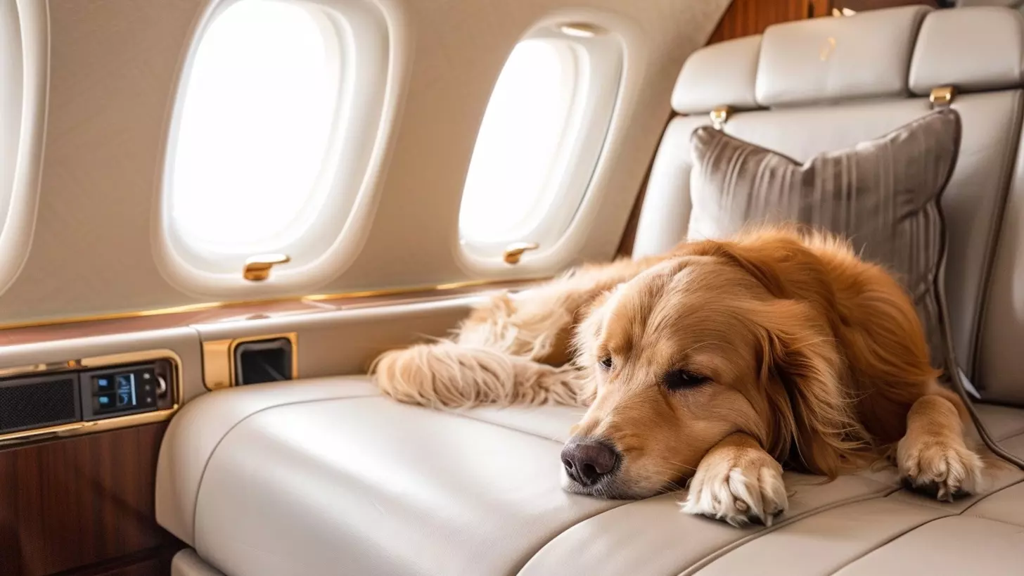 В США появилась авиакомпания для собак