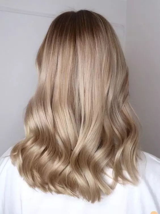 Цвет волос — Ванильный блонд