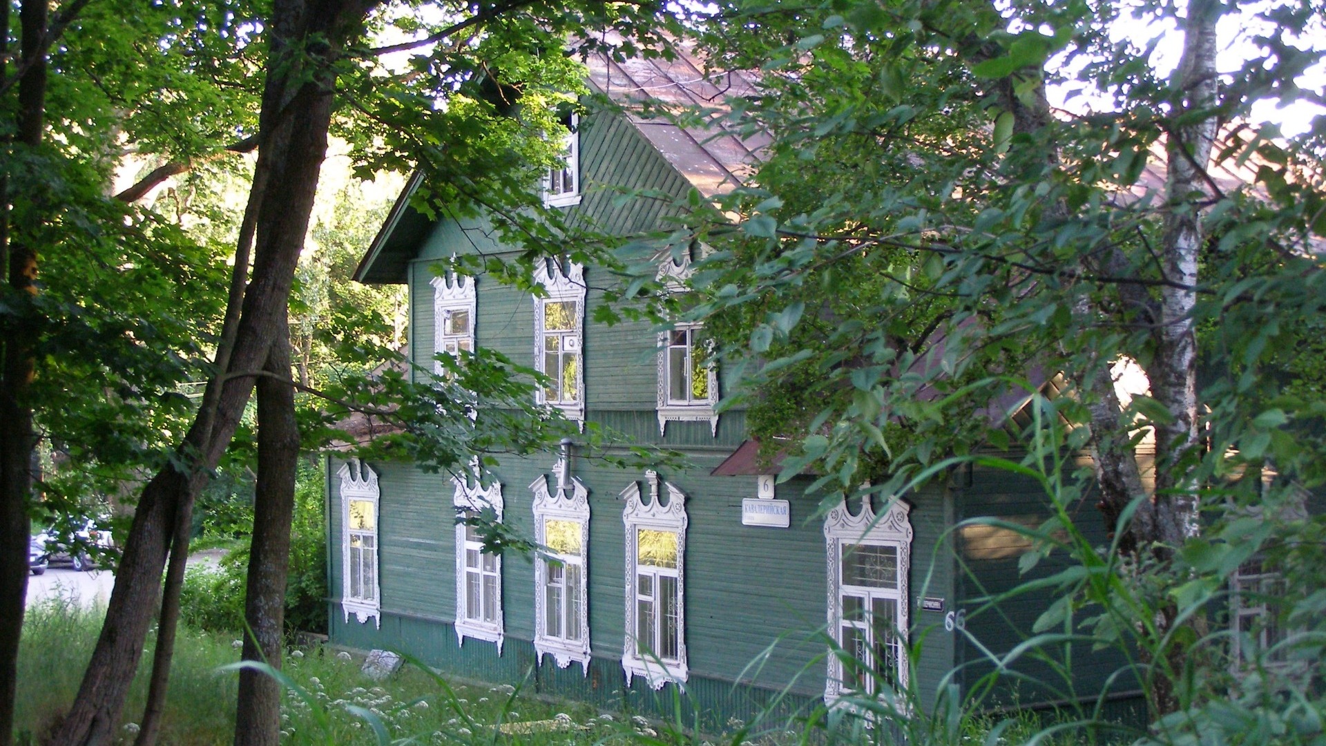 В Зеленогорске снесли дом Генриха Небе в стиле модерн