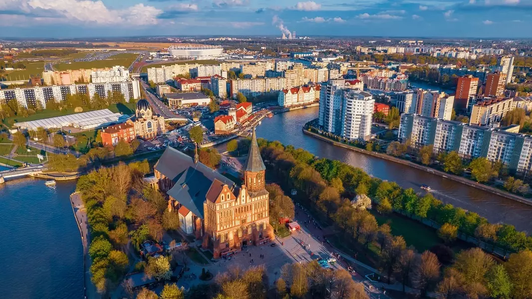 Калининград, крошечный кусочек России, расположенный на побережье Балтийского моря