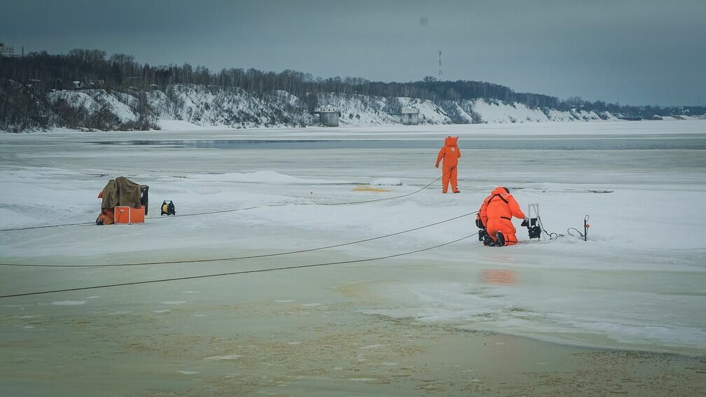 Первый подрыв льда в Ленинградской области: видео от Александра Дрозденко